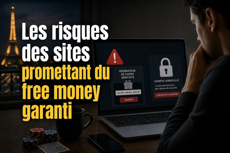 Les risques des sites promettant du « free money » garanti