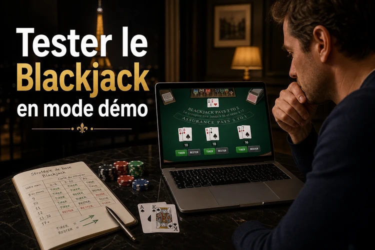 Tester le Blackjack en mode démo