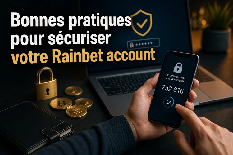 Bonnes pratiques pour sécuriser votre Rainbet account